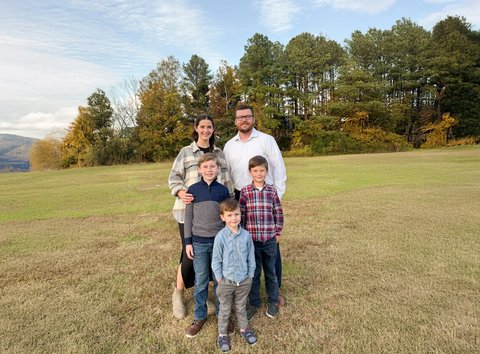 Tim & Jessica Johnson and family